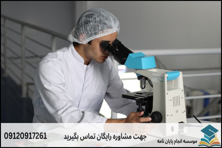 مراحل گام‌به‌گام انجام پایان‌نامه ارشد صنایع غذایی